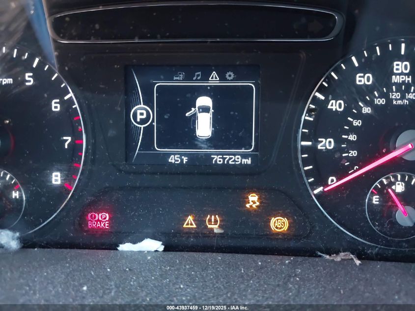 2017 Kia Sorento 3.3L Lx VIN: 5XYPG4A55HG198446 Lot: 43937459