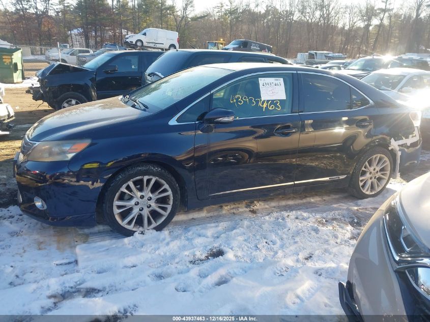 2010 Lexus Hs 250H Premium VIN: JTHBB1BA6A2011930 Lot: 43937463
