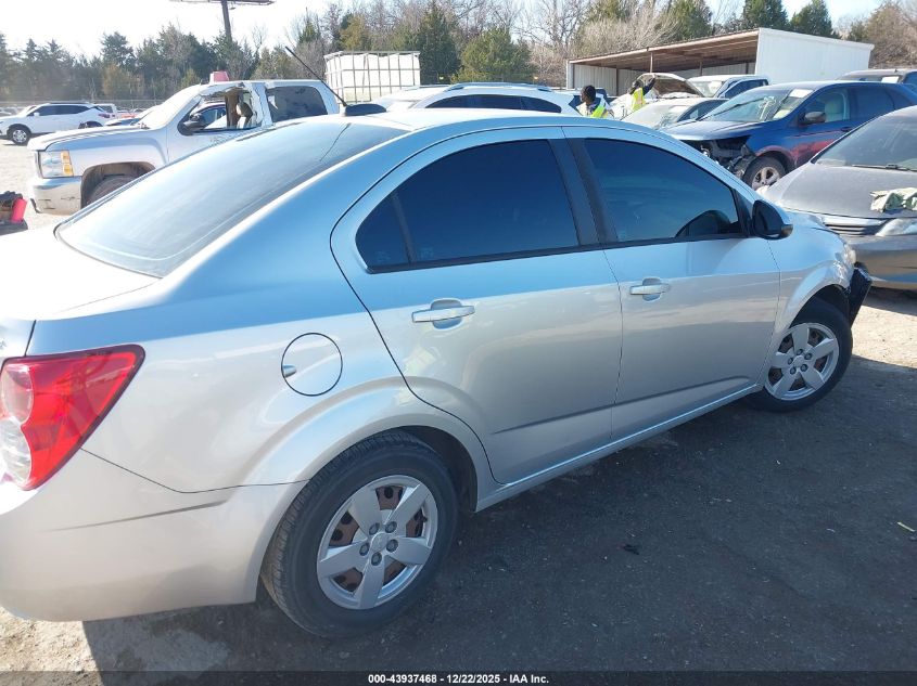 2016 Chevrolet Sonic Ls Auto VIN: 1G1JA5SH6G4182929 Lot: 43937468