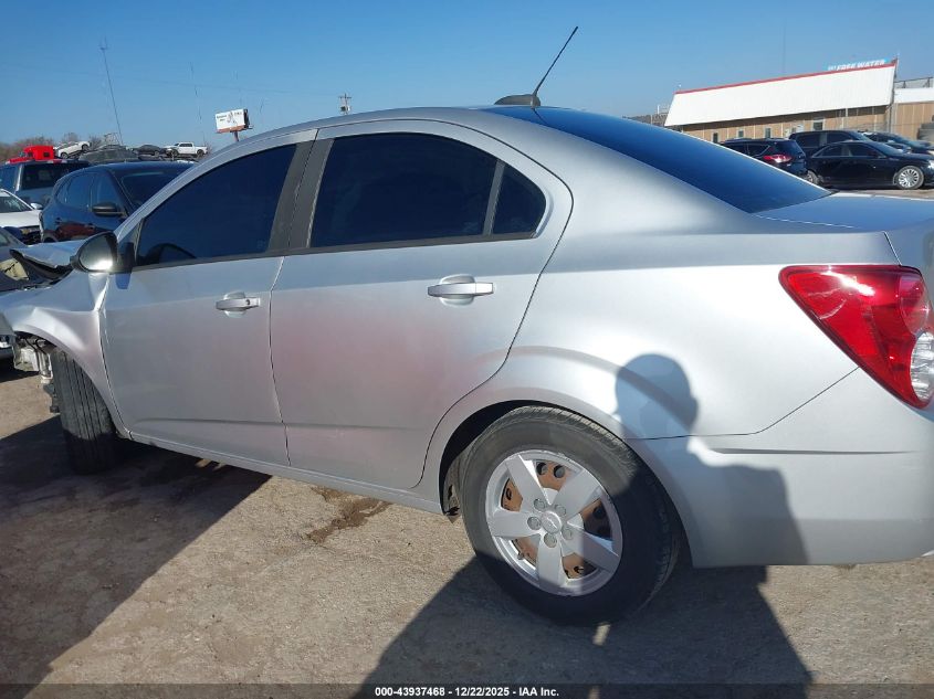 2016 Chevrolet Sonic Ls Auto VIN: 1G1JA5SH6G4182929 Lot: 43937468