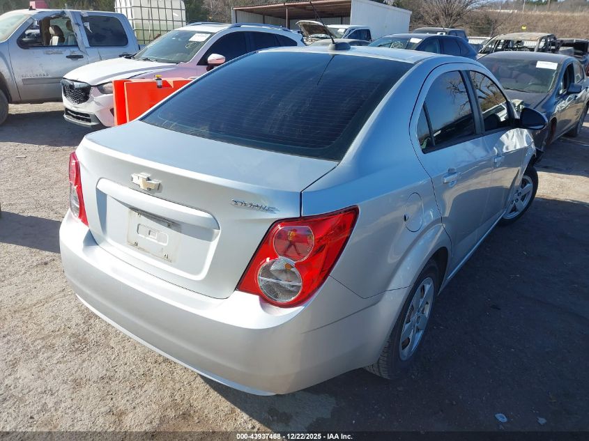 2016 Chevrolet Sonic Ls Auto VIN: 1G1JA5SH6G4182929 Lot: 43937468
