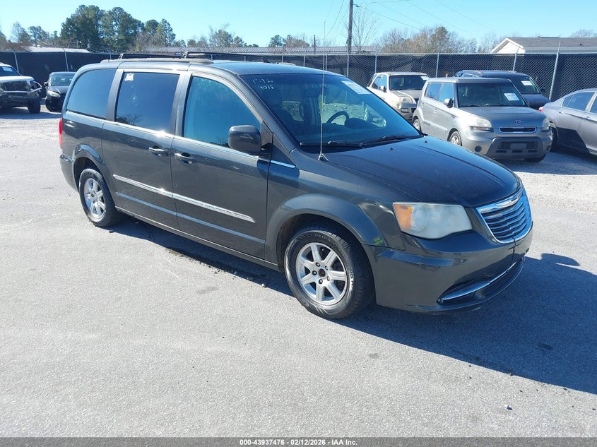 Vin: 2c4rc1bg9cr359503, lot: 44433106, chrysler town & country touring 2012 img_1