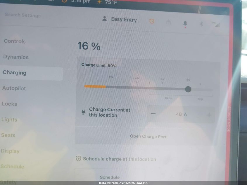 2026 Tesla Model Y Long Range Dual Motor All-Wheel Drive VIN: 7SAYGDEDXTA457065 Lot: 43937483