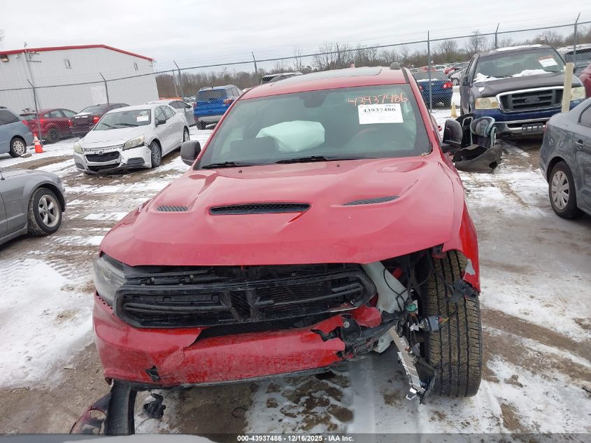 2018 Dodge Durango Gt Awd VIN: 1C4RDJDG7JC255267 Lot: 43937486