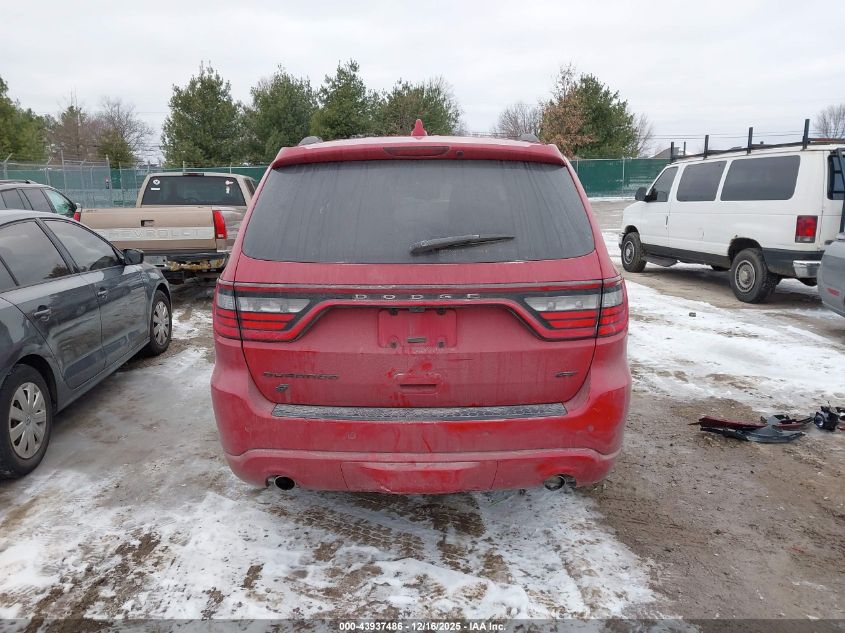 2018 Dodge Durango Gt Awd VIN: 1C4RDJDG7JC255267 Lot: 43937486