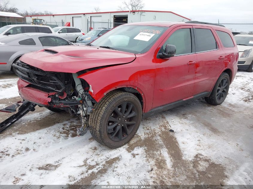 2018 Dodge Durango Gt Awd VIN: 1C4RDJDG7JC255267 Lot: 43937486
