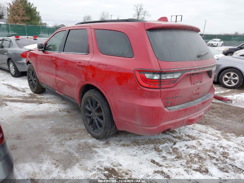 2018 Dodge Durango Gt Awd VIN: 1C4RDJDG7JC255267 Lot: 43937486