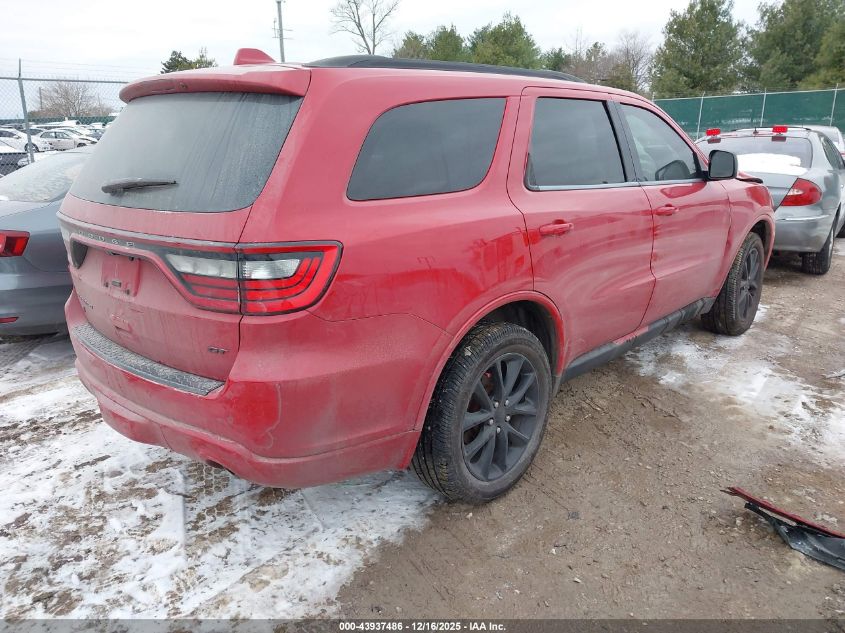 2018 Dodge Durango Gt Awd VIN: 1C4RDJDG7JC255267 Lot: 43937486