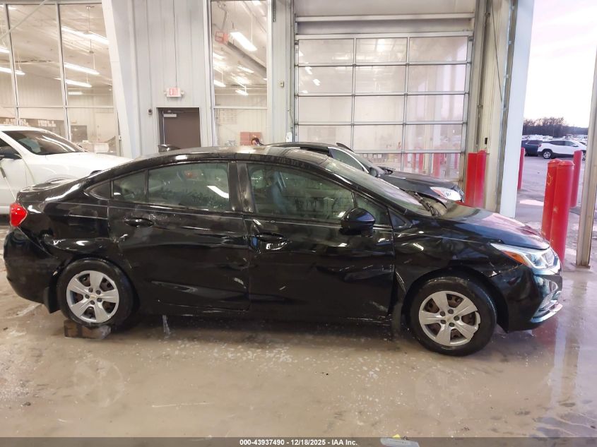 2018 Chevrolet Cruze Ls Auto VIN: 1G1BC5SM6J7187999 Lot: 43937490