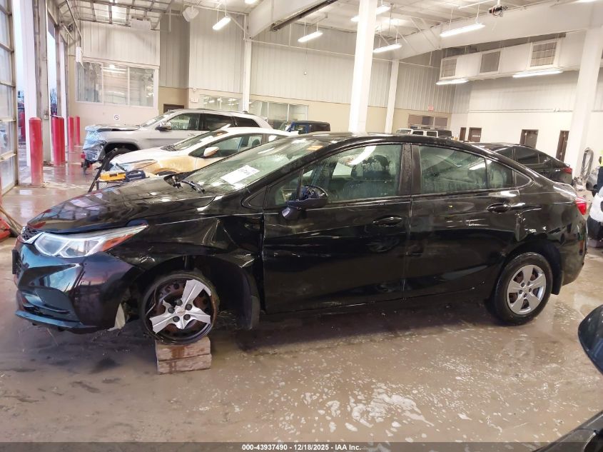 2018 Chevrolet Cruze Ls Auto VIN: 1G1BC5SM6J7187999 Lot: 43937490