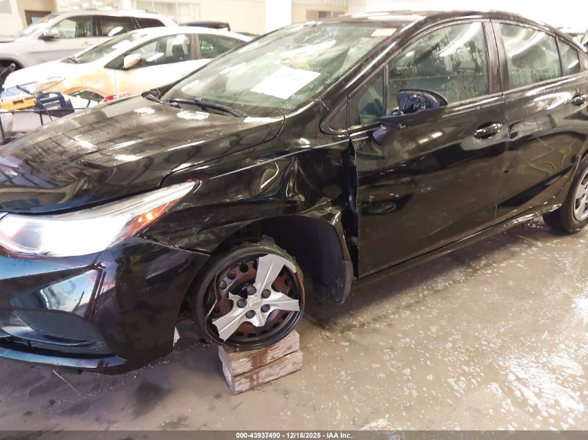 2018 Chevrolet Cruze Ls Auto VIN: 1G1BC5SM6J7187999 Lot: 43937490