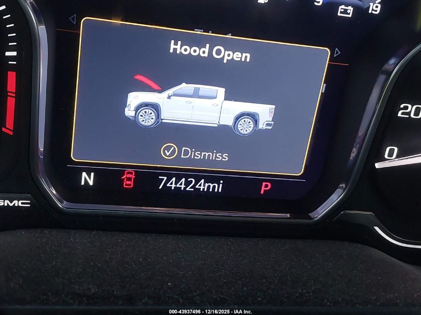 2020 GMC Sierra 1500 4Wd Short Box At4 VIN: 3GTU9EET8LG277194 Lot: 43937496