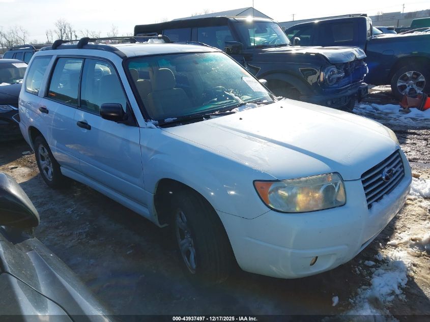 2007 Subaru Forester 2.5X VIN: JF1SG636X7H702156 Lot: 43937497