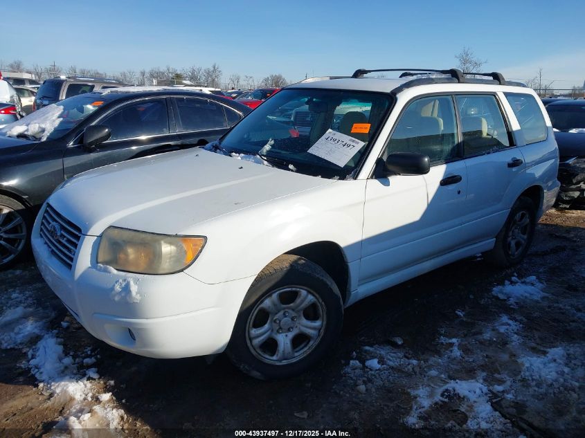 2007 Subaru Forester 2.5X VIN: JF1SG636X7H702156 Lot: 43937497