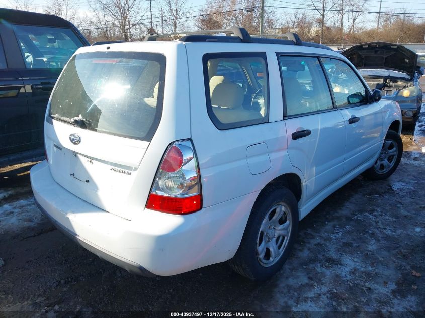 2007 Subaru Forester 2.5X VIN: JF1SG636X7H702156 Lot: 43937497