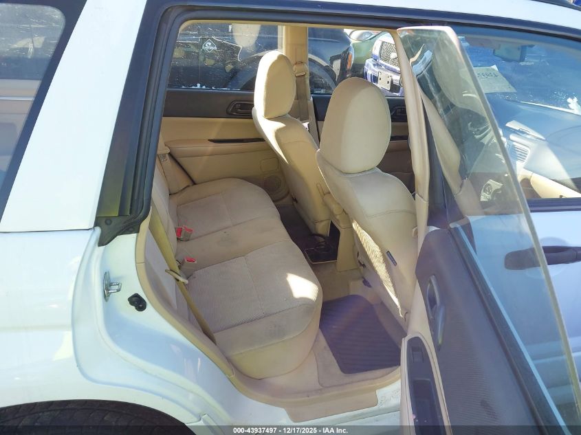 2007 Subaru Forester 2.5X VIN: JF1SG636X7H702156 Lot: 43937497