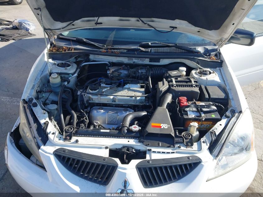 2004 Mitsubishi Lancer Es VIN: JA3AJ26E94U016047 Lot: 43937499