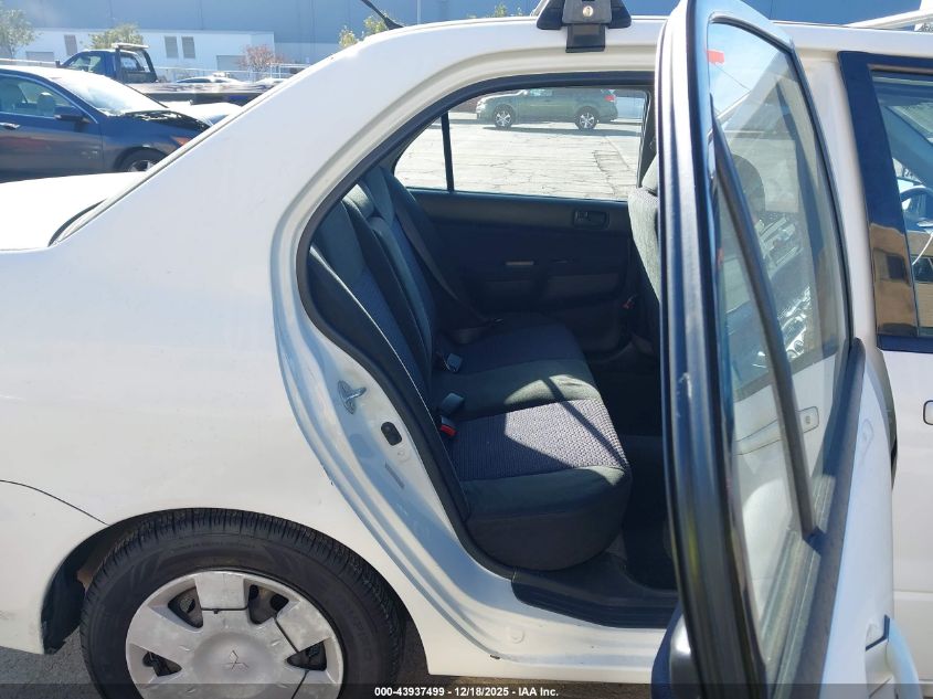 2004 Mitsubishi Lancer Es VIN: JA3AJ26E94U016047 Lot: 43937499