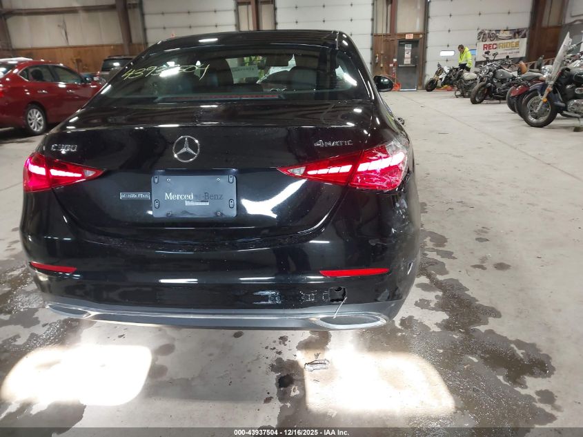 2022 Mercedes-Benz C 300 4Matic VIN: W1KAF4HBXNR062207 Lot: 43937504