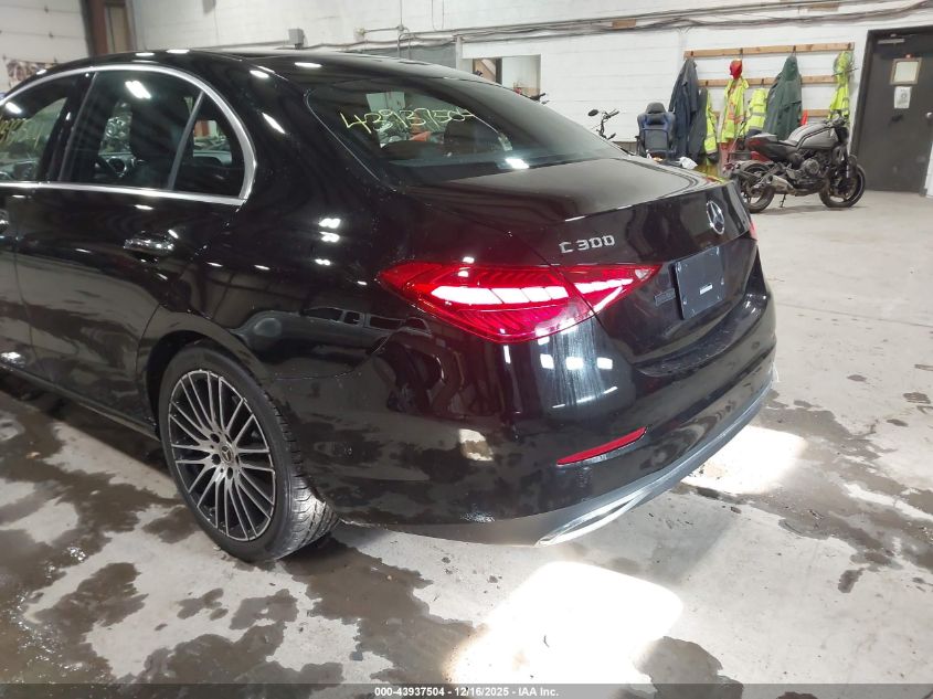 2022 Mercedes-Benz C 300 4Matic VIN: W1KAF4HBXNR062207 Lot: 43937504
