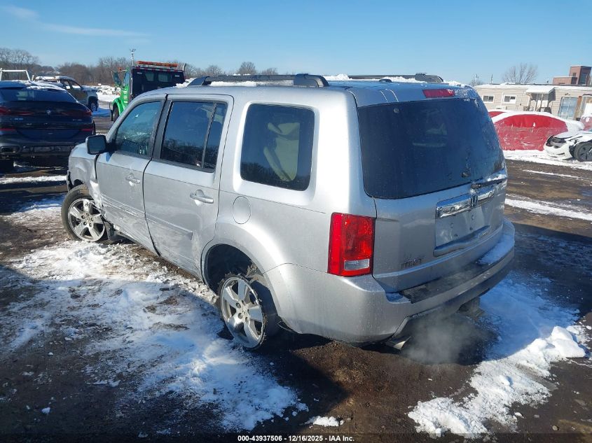 2011 Honda Pilot Ex-L VIN: 5FNYF4H67BB002057 Lot: 43937506