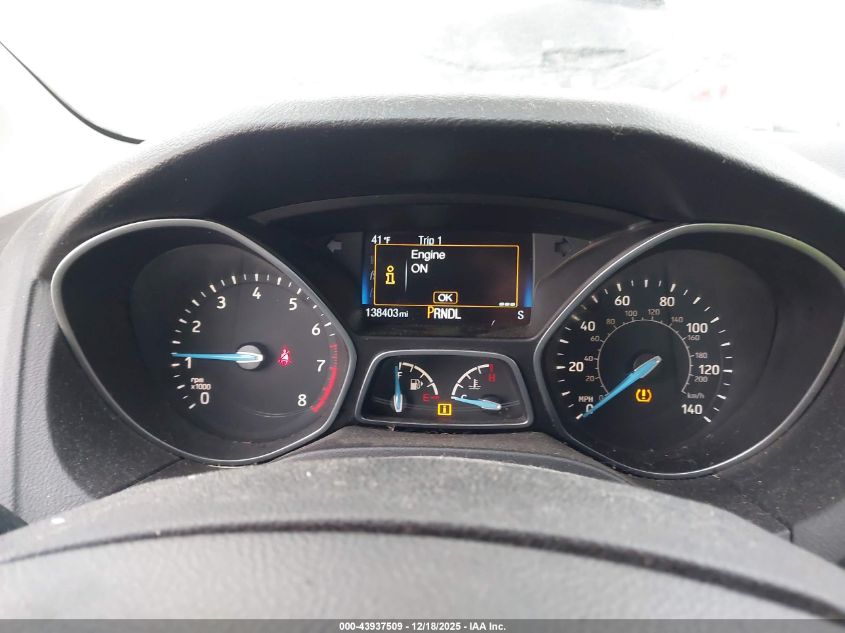 2015 Ford Focus Se VIN: 1FADP3F27FL275840 Lot: 43937509