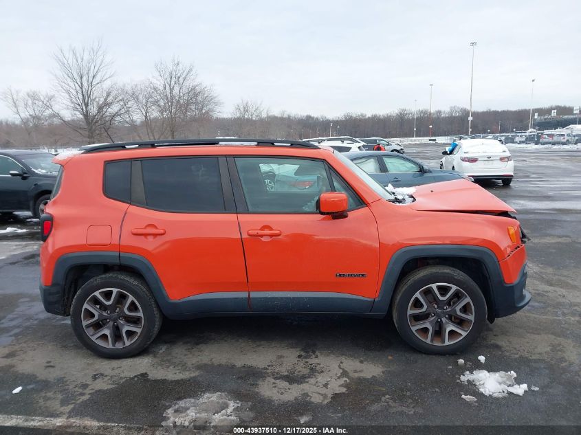 2016 Jeep Renegade Latitude VIN: ZACCJBBT4GPC48687 Lot: 43937510