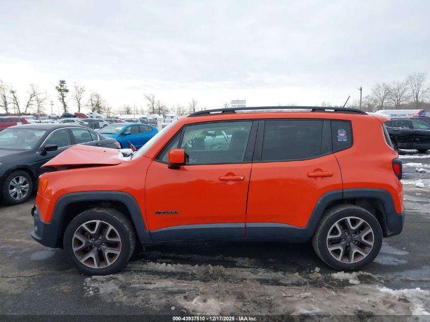 2016 Jeep Renegade Latitude VIN: ZACCJBBT4GPC48687 Lot: 43937510