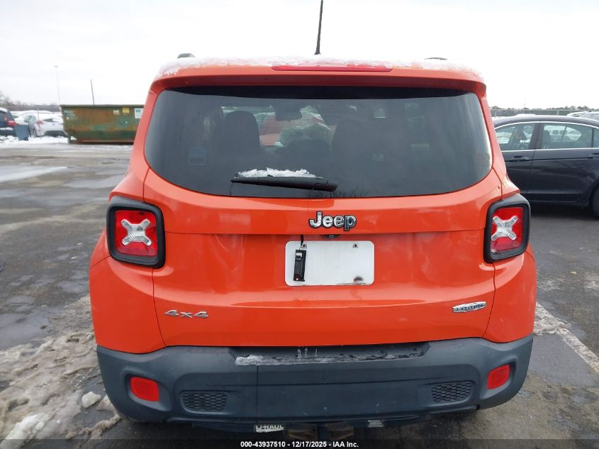 2016 Jeep Renegade Latitude VIN: ZACCJBBT4GPC48687 Lot: 43937510