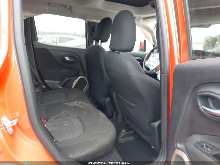 2016 Jeep Renegade Latitude VIN: ZACCJBBT4GPC48687 Lot: 43937510