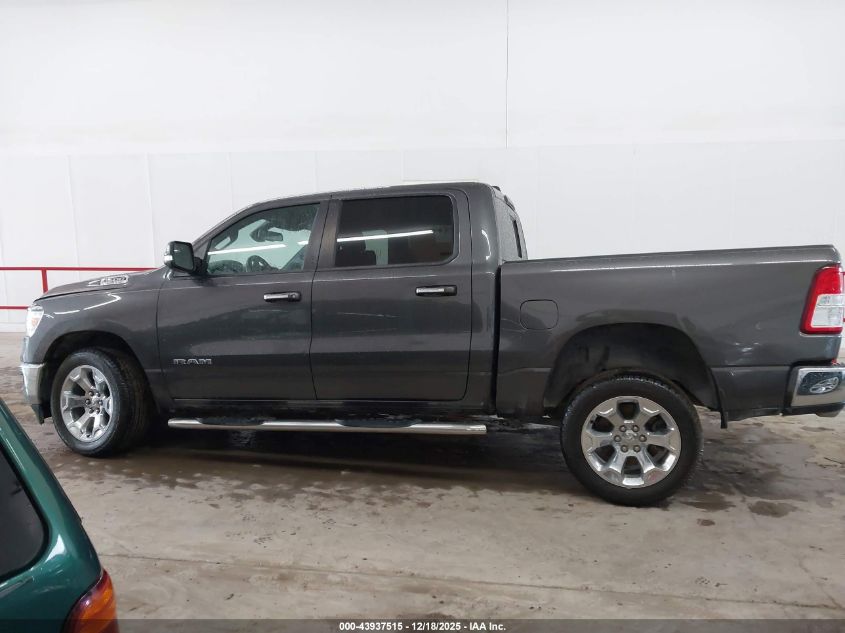2019 Ram 1500 Big Horn/Lone Star 4X4 5'7 Box VIN: 1C6SRFFT9KN732496 Lot: 43937515