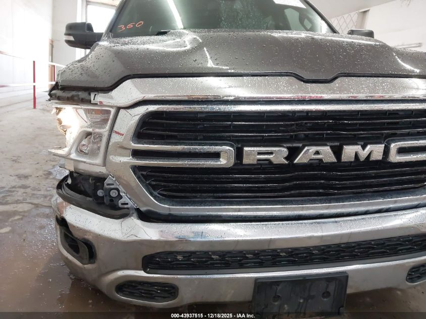 2019 Ram 1500 Big Horn/Lone Star 4X4 5'7 Box VIN: 1C6SRFFT9KN732496 Lot: 43937515