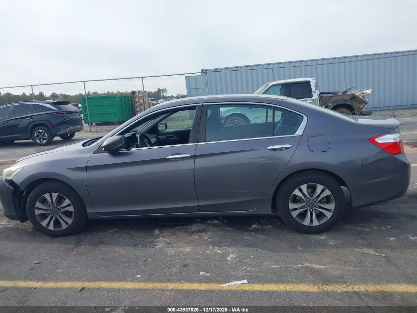 2014 Honda Accord Lx VIN: 1HGCR2F39EA237766 Lot: 43937526