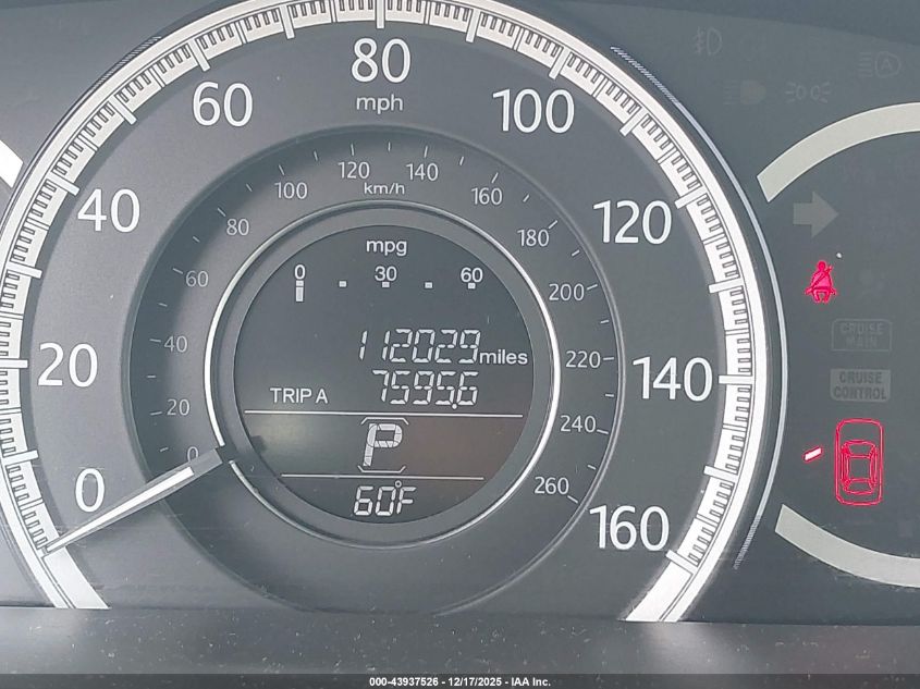 2014 Honda Accord Lx VIN: 1HGCR2F39EA237766 Lot: 43937526