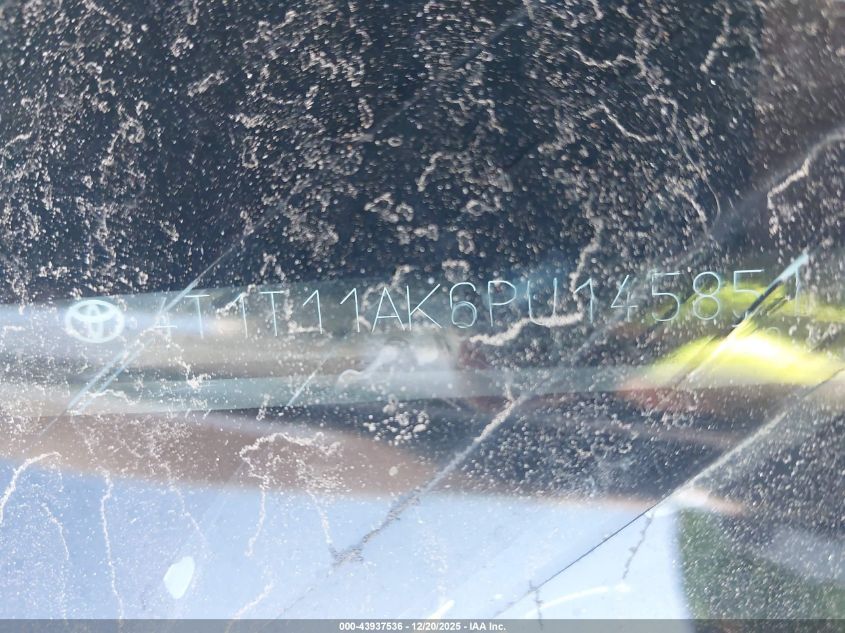 2023 Toyota Camry Se VIN: 4T1T11AK6PU145851 Lot: 43937536