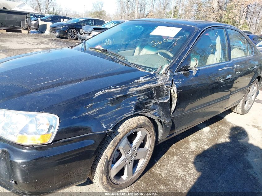 2003 Acura Tl 3.2 Type S VIN: 19UUA56993A073899 Lot: 43937542