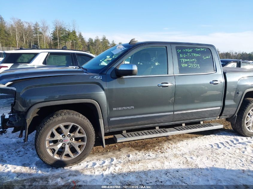 2018 GMC Sierra 1500 Slt VIN: 3GTU2NEC0JG548816 Lot: 43937566