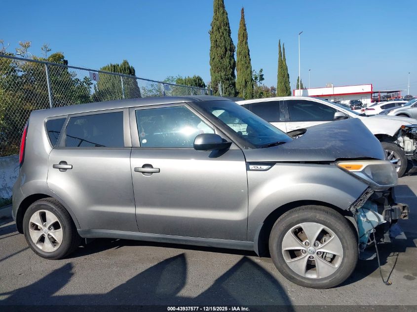 2015 Kia Soul VIN: KNDJN2A20F7121113 Lot: 43937577