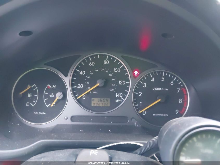 2002 Subaru Impreza Wrx VIN: JF1GD29692G520719 Lot: 43937579