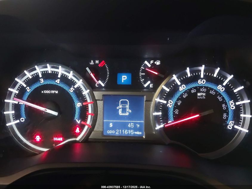 2015 Toyota 4Runner Trail VIN: JTEBU5JR1F5255061 Lot: 43937585