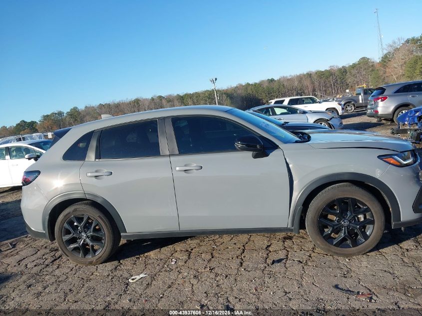2025 Honda Hr-V 2Wd Sport VIN: 3CZRZ1H57SM709411 Lot: 43937606