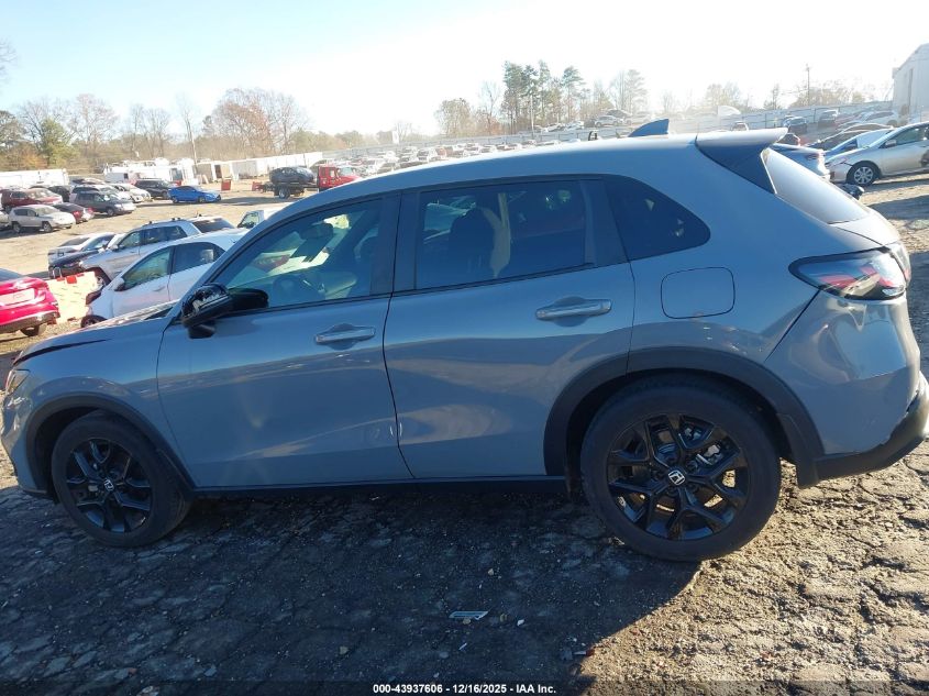 2025 Honda Hr-V 2Wd Sport VIN: 3CZRZ1H57SM709411 Lot: 43937606