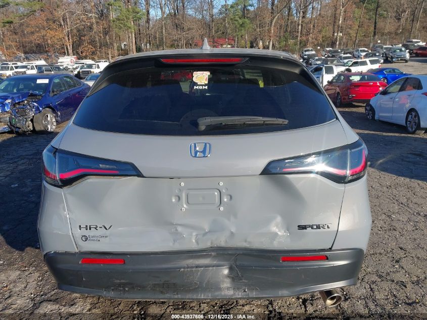 2025 Honda Hr-V 2Wd Sport VIN: 3CZRZ1H57SM709411 Lot: 43937606