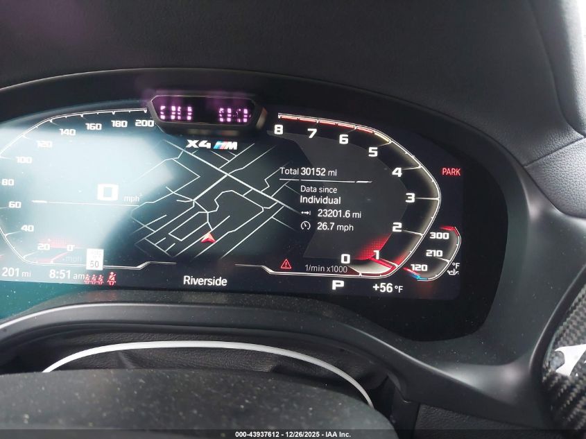 2022 BMW X4 - 5YM23EC06N9N25759