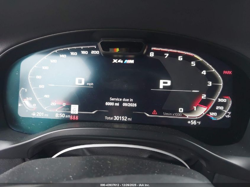 2022 BMW X4 - 5YM23EC06N9N25759