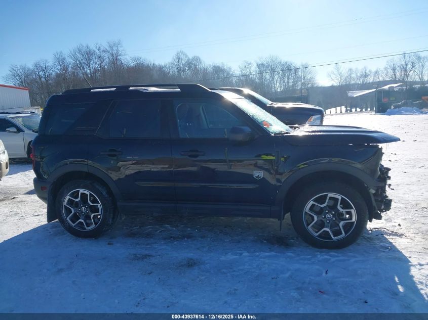 2021 Ford Bronco Sport Big Bend VIN: 3FMCR9B65MRA11909 Lot: 43937614