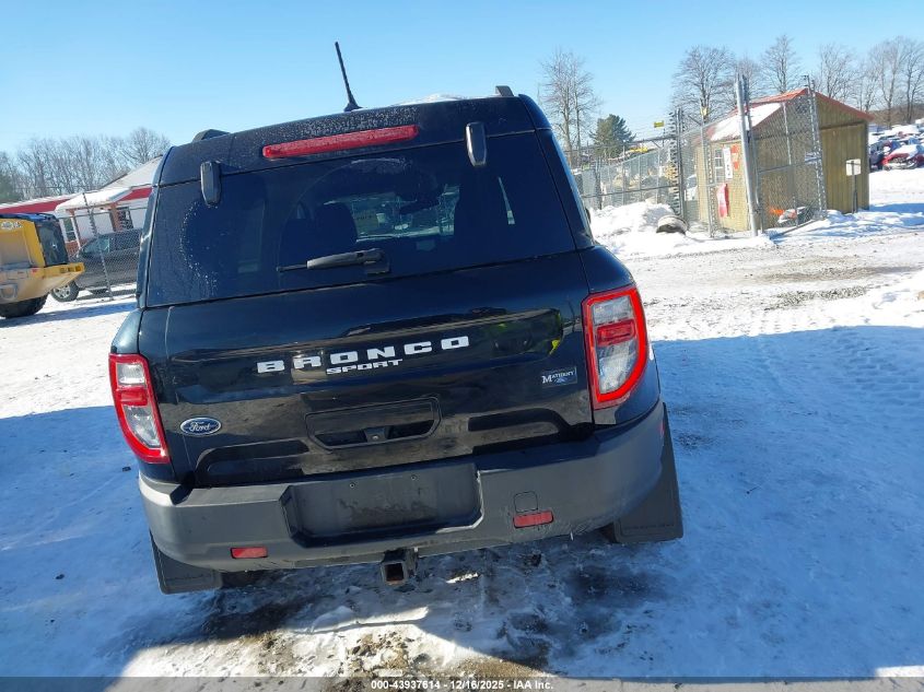 2021 Ford Bronco Sport Big Bend VIN: 3FMCR9B65MRA11909 Lot: 43937614