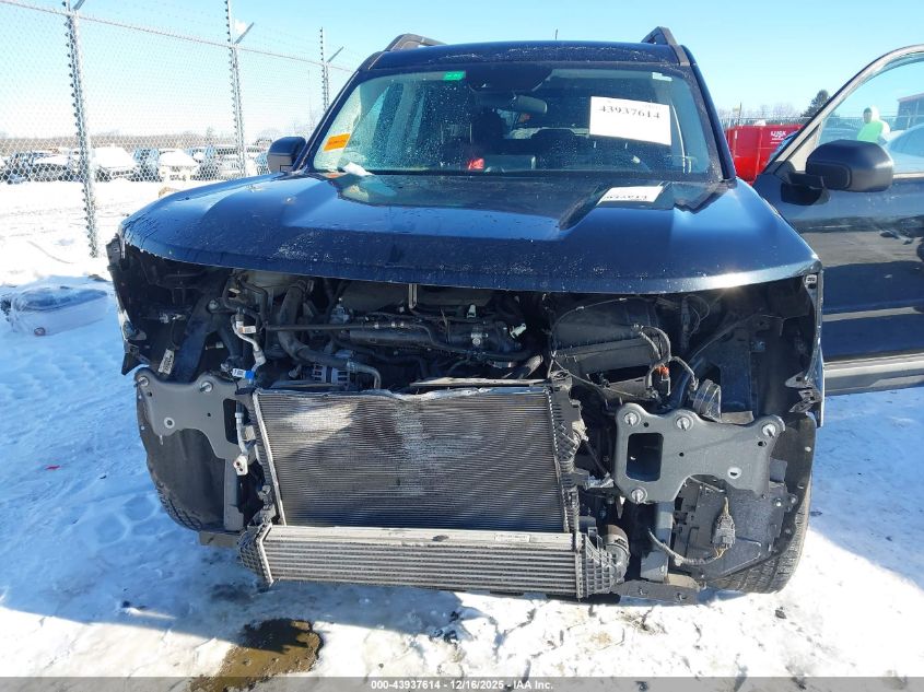 2021 Ford Bronco Sport Big Bend VIN: 3FMCR9B65MRA11909 Lot: 43937614