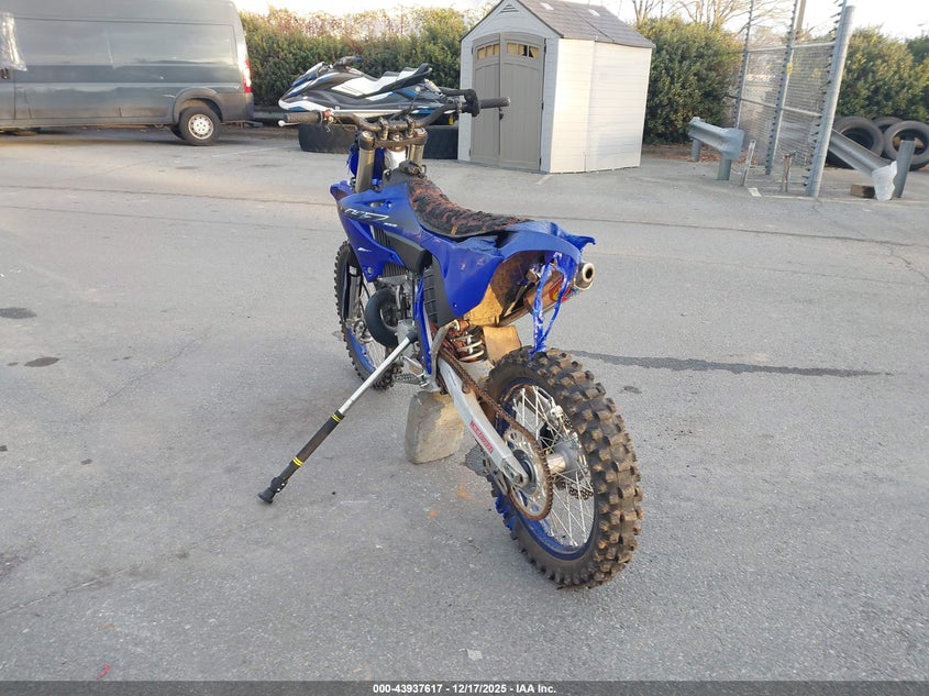 VIN JYACG44C3PA003902 2023 YAMAHA YZ250