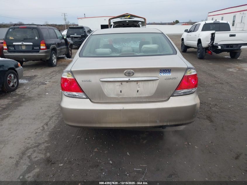 2005 Toyota Camry Std VIN: 4T1BE32K15U089258 Lot: 43937628
